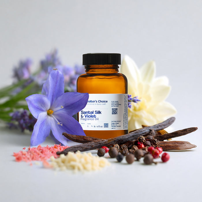Santal Silk & Violet Fragrance Oil