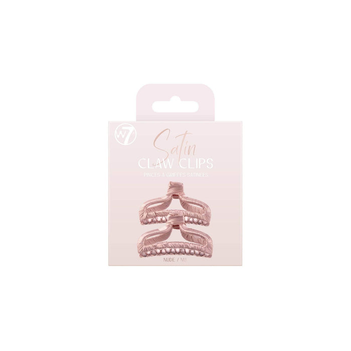 Satin Claw Hair Clips - 2 Pack