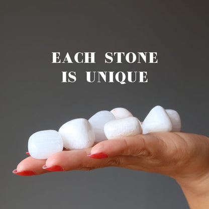scolecite tumbled stones