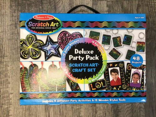Scratch Art Deluxe Party Pack