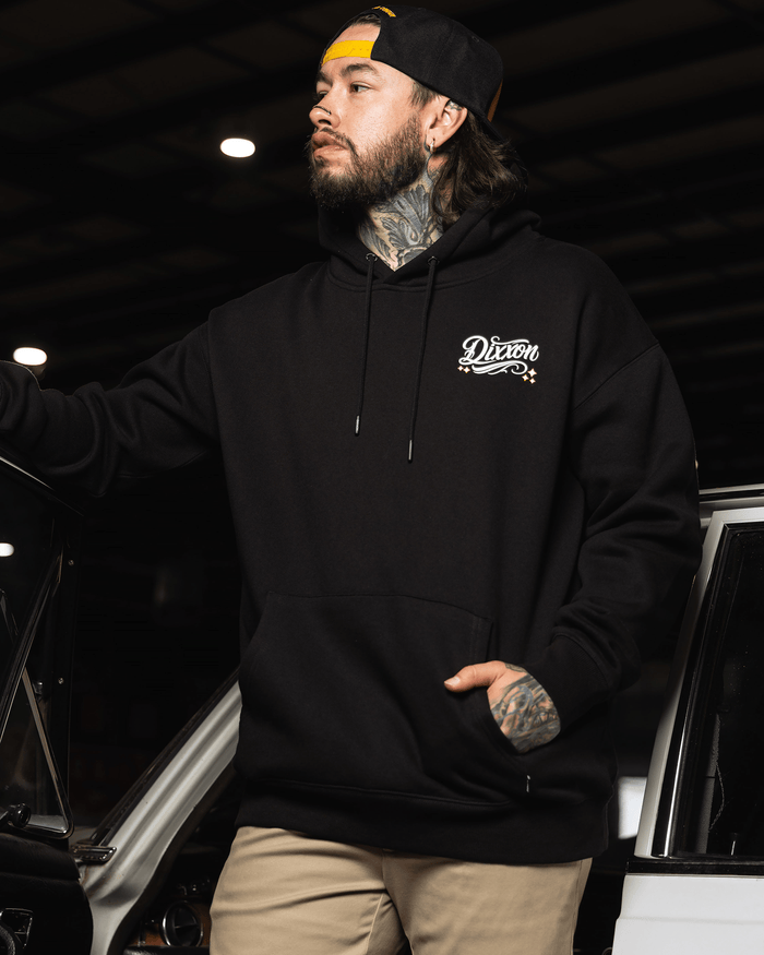 Script Pullover - Black