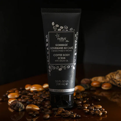 Scrub με Καφέ και Έλαιο Αργκάν 100ml