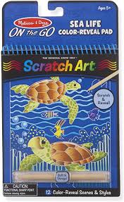 Sea Life Color-Reveal Pad
