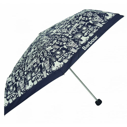 Sea Side Print Umbrella