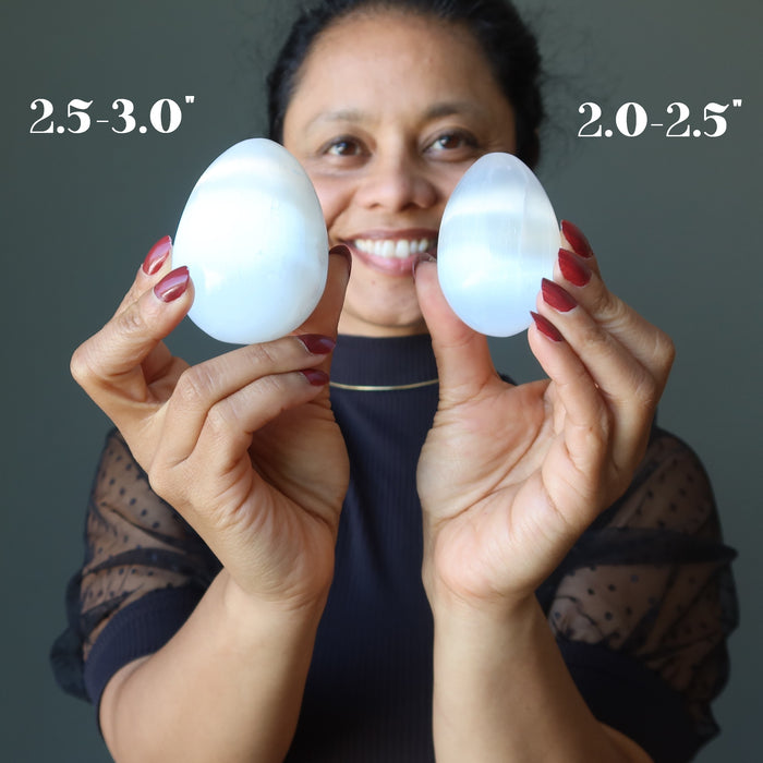 white selenite eggs