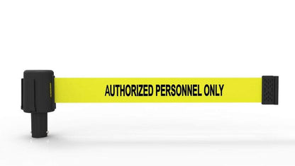 YELLOW "AUTHORIZED PERSONNEL ONLY" BANNER