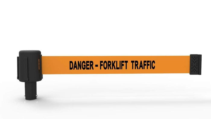 Set of 5 Banner Stakes PLUS Line 15 ft Belt Heads - Crowd Control Warehouse