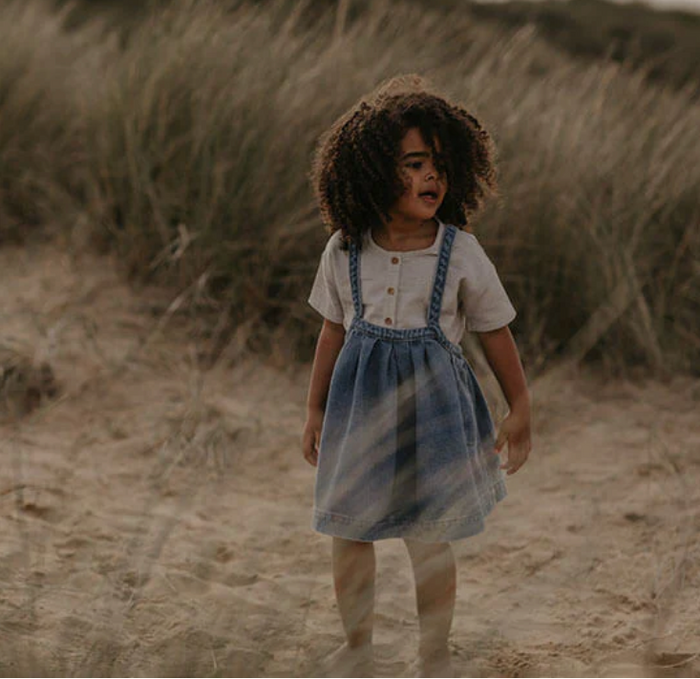 SF Denim Pinafore