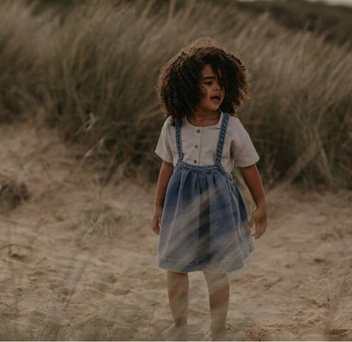 SF Denim Pinafore