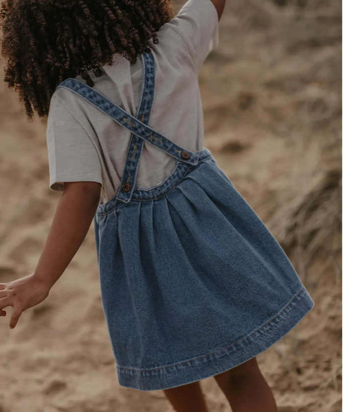 SF Denim Pinafore