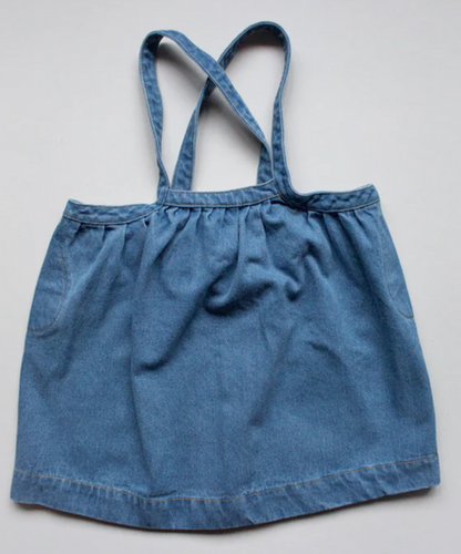SF Denim Pinafore