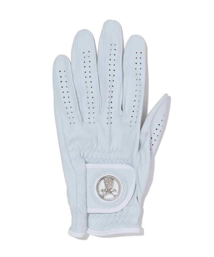 Sheep Leather Signal Marker Glove White