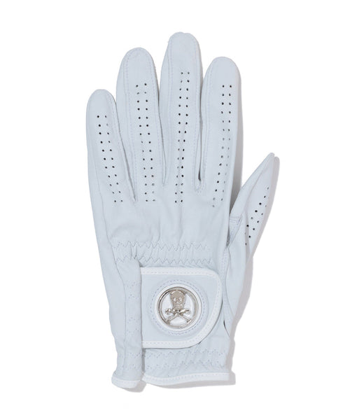 Sheep Leather Signal Marker Glove White