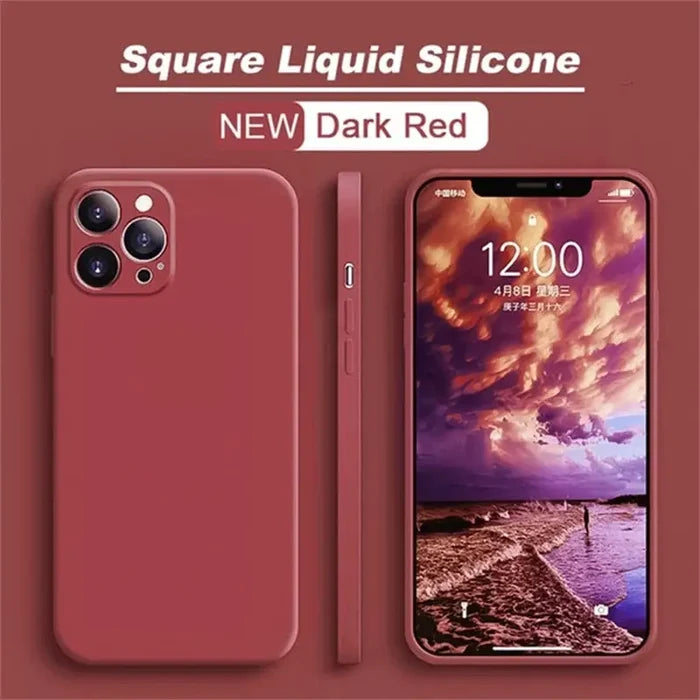 For iPhone 12 Pro / Camellia Red