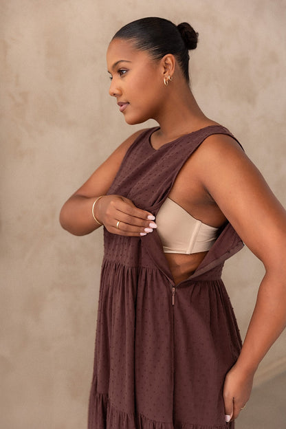 Siena Dress - Chocolate Chip