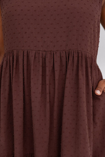 Siena Dress - Chocolate Chip