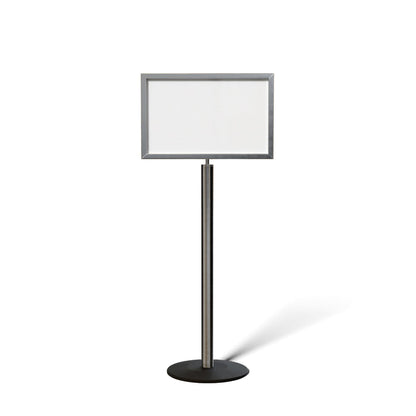 Sign Stand with Flat Base, 14"x22" - Crowd Control Warehouse