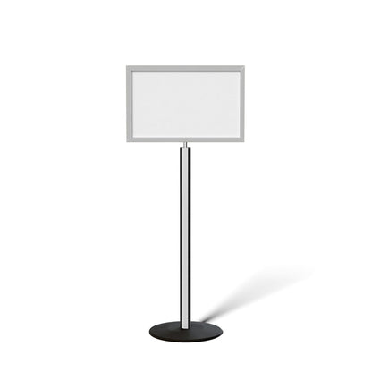 POLISHED STAINLESS STEEL / HORIZONTAL