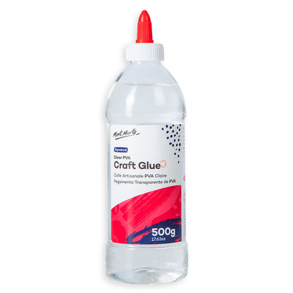 Signature Clear PVA Craft Glue 500g  (17.6 US fl.oz)