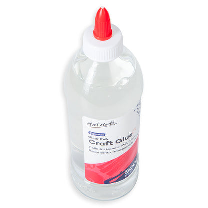 Signature Clear PVA Craft Glue 500g  (17.6 US fl.oz)