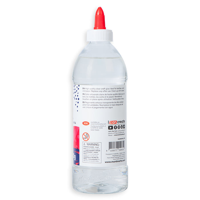 Signature Clear PVA Craft Glue 500g  (17.6 US fl.oz)