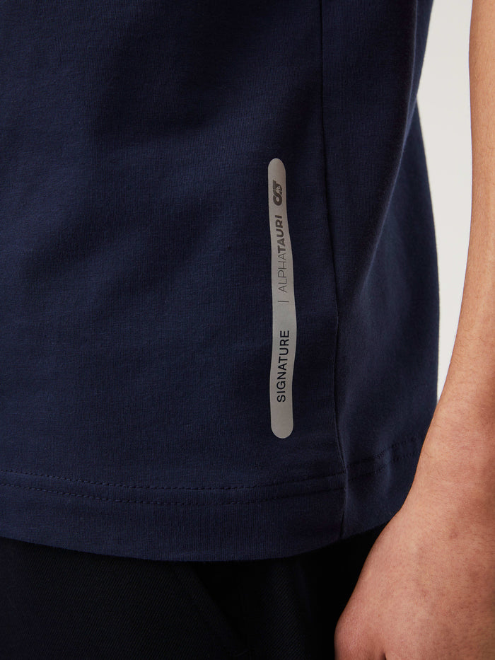 Signature Logo T-Shirt Jero V3.y7.02 Navy