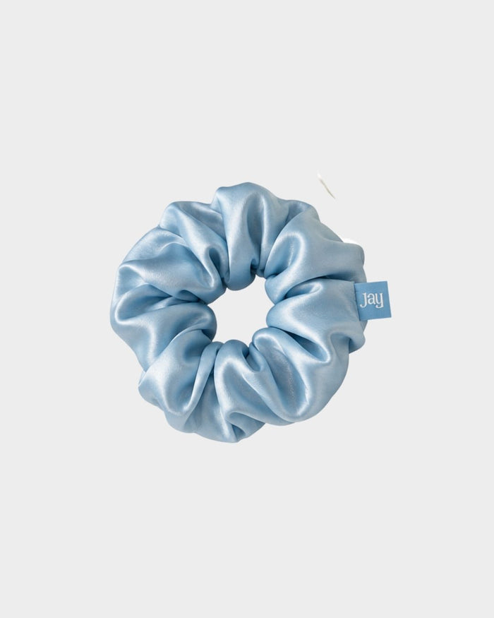 Silk Scrunchie in Sky