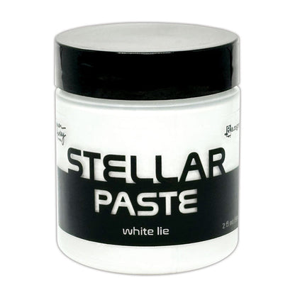 Simon Hurley create. - Stellar Paste White Lie. Simon Hurley create. Adds high gloss and dimension. Available at Embellish Away in Bowmanville Ontario Canada.