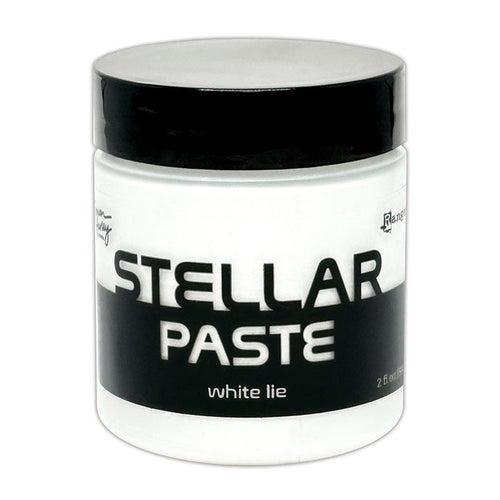 Simon Hurley create. - Stellar Paste White Lie. Simon Hurley create. Adds high gloss and dimension. Available at Embellish Away in Bowmanville Ontario Canada.