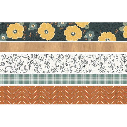 Simple Stories - Hearth & Home - Washi Tape - 5/Pkg. This package contains (5) 2-8mm rolls and 3-15mm rolls; 75 feet. Made in USA. Available at Embellish Away located in Bowmanville Ontario Canada.