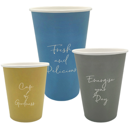 Go Pak Single Wall Paper Cups Signature Range Single Wall