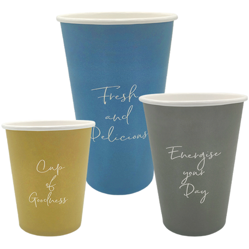 Go Pak Single Wall Paper Cups Signature Range Single Wall