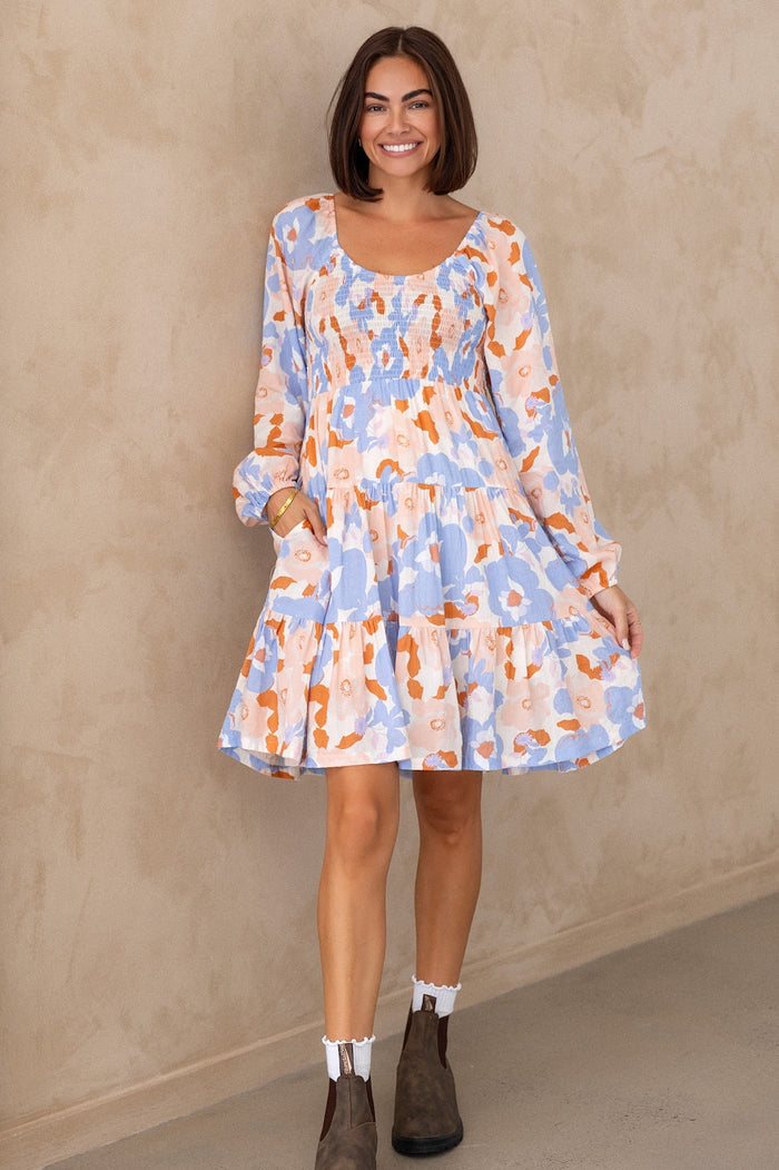 Skye Dress - Blooming Winter
