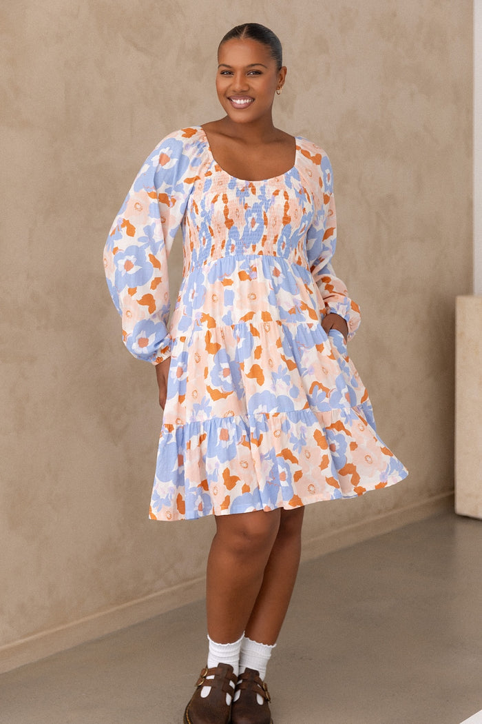 Skye Dress - Blooming Winter