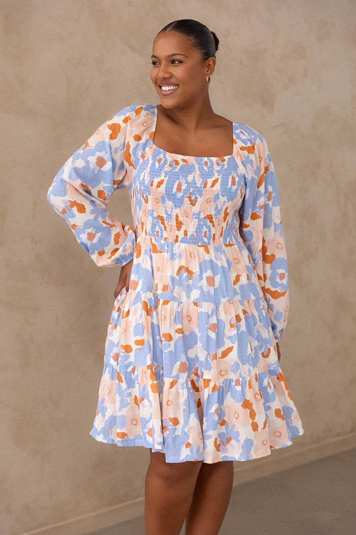 Skye Dress - Blooming Winter