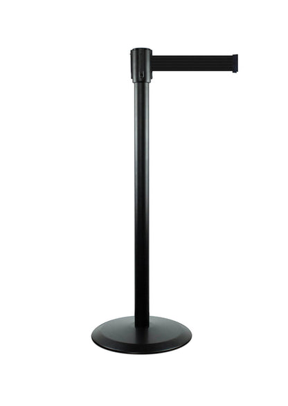 Slimline Tensabarrier Post, 7.5 Ft. Belt - Tensabarrier 890 - Crowd Control Warehouse