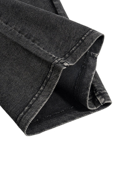 Snow Wash Drawstring Cotton Pants