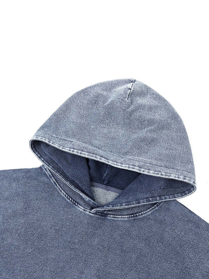 Snow Wash Oversized Hoodie