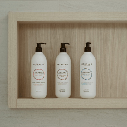 Softening Body Wash with Citrus Spring scent for revitalised skin, Dispenser Body Wash