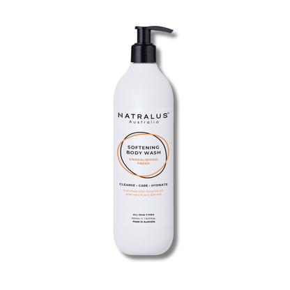 Gentle Sandalwood Fresh Body Wash – Hydrating Natural Skincare for Sensitive Skin in Australia