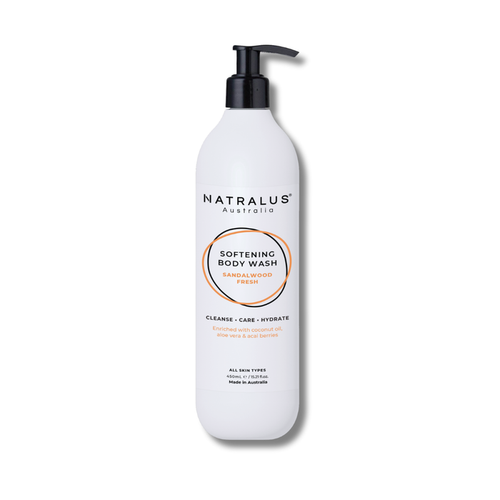 Gentle Sandalwood Fresh Body Wash – Hydrating Natural Skincare for Sensitive Skin in Australia