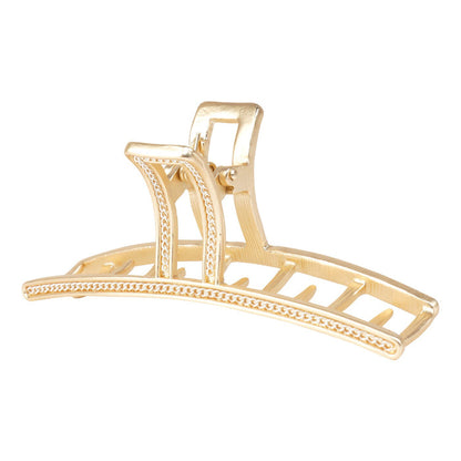 Sol Metal Lines Claw Clip - ikatehouse