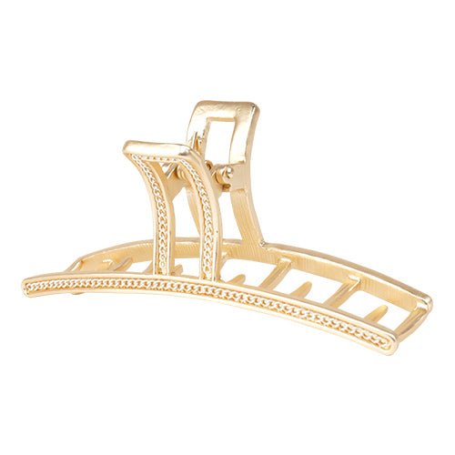 Sol Metal Lines Claw Clip - ikatehouse