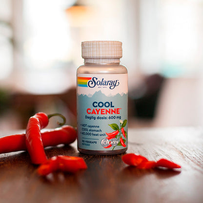 Solaray - Cool Cayenne - 90 kapsler