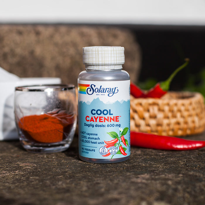 Solaray - Cool Cayenne - 90 kapsler