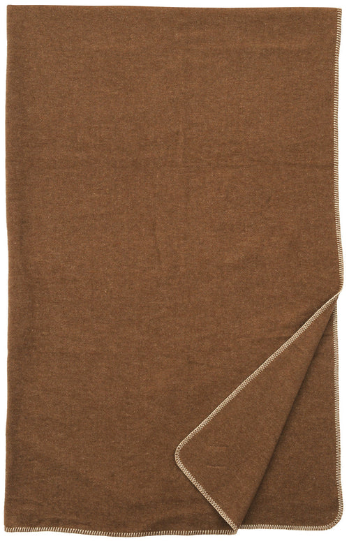 Solid Camel Throw