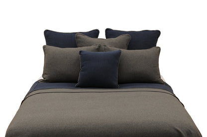 Solid Greystone Sham