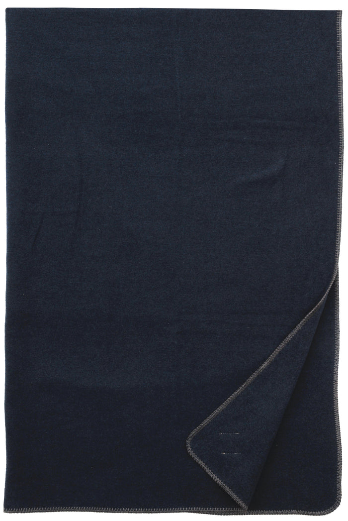 Solid Midnight Throw