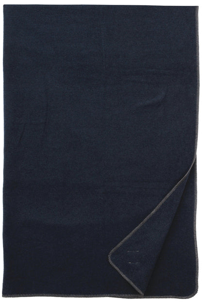 Solid Midnight Throw