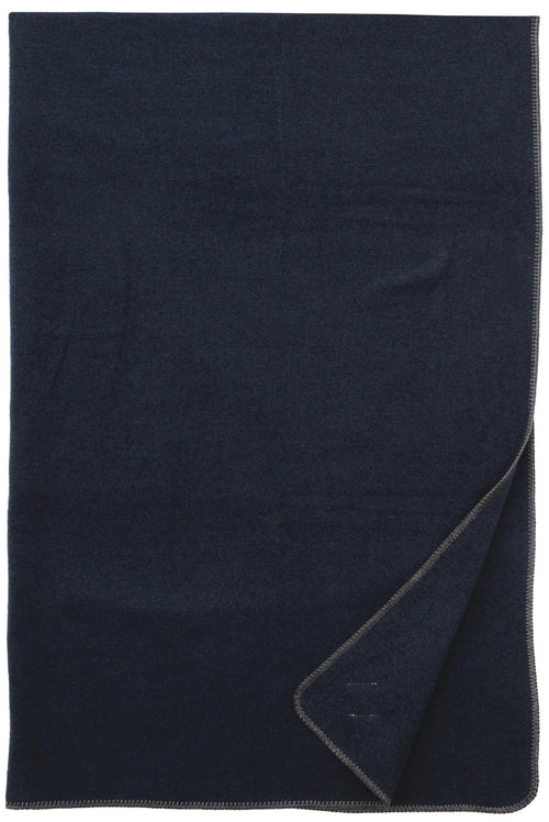 Solid Midnight Throw